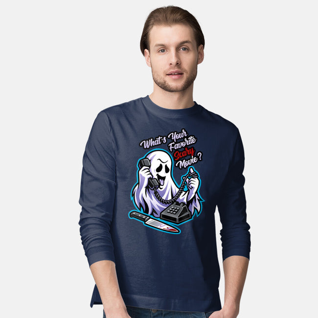 Ghost Call-Mens-Long Sleeved-Tee-goodidearyan