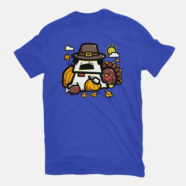 Thanksgiving Dog-Mens-Heavyweight-Tee-bloomgrace28
