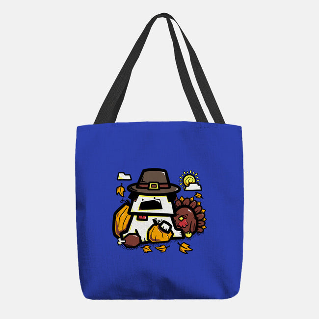 Thanksgiving Dog-None-Basic Tote-Bag-bloomgrace28