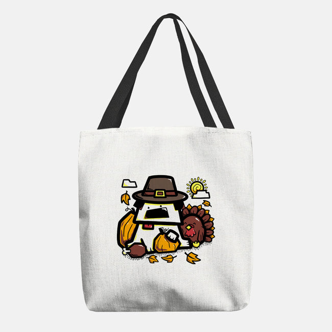 Thanksgiving Dog-None-Basic Tote-Bag-bloomgrace28