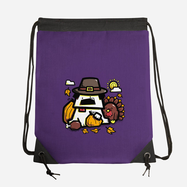 Thanksgiving Dog-None-Drawstring-Bag-bloomgrace28