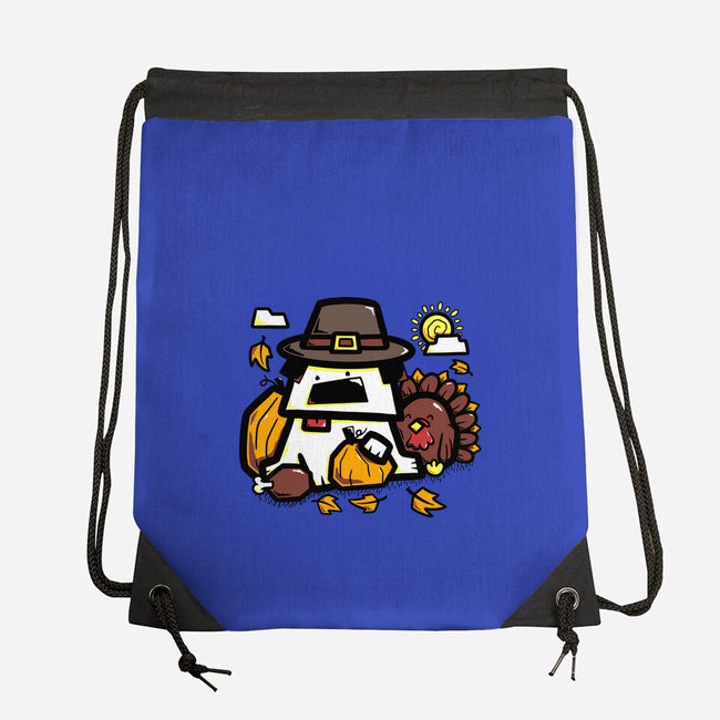 Thanksgiving Dog-None-Drawstring-Bag-bloomgrace28