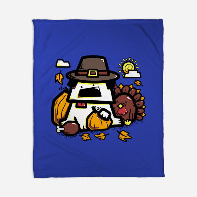 Thanksgiving Dog-None-Fleece-Blanket-bloomgrace28