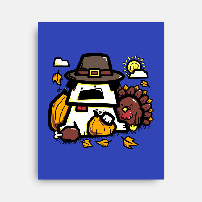 Thanksgiving Dog-None-Stretched-Canvas-bloomgrace28