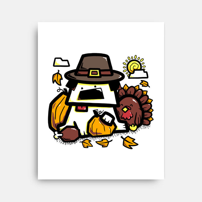 Thanksgiving Dog-None-Stretched-Canvas-bloomgrace28