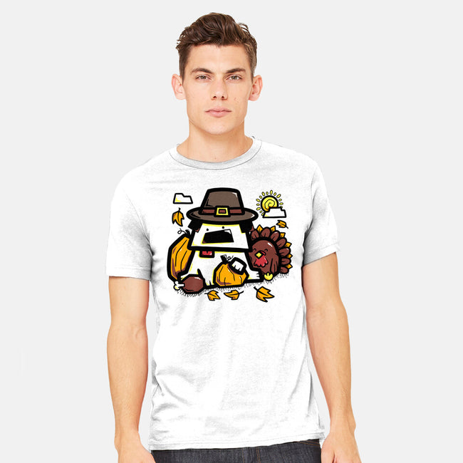 Thanksgiving Dog-Mens-Heavyweight-Tee-bloomgrace28