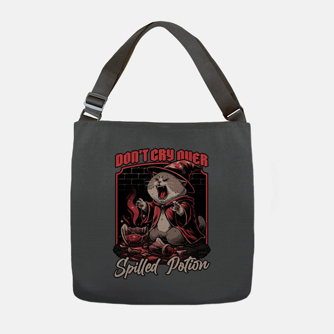 Wizard Cat Potion-None-Adjustable Tote-Bag-Studio Mootant