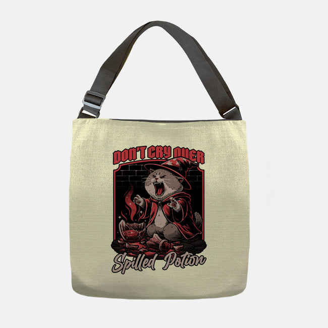 Wizard Cat Potion-None-Adjustable Tote-Bag-Studio Mootant