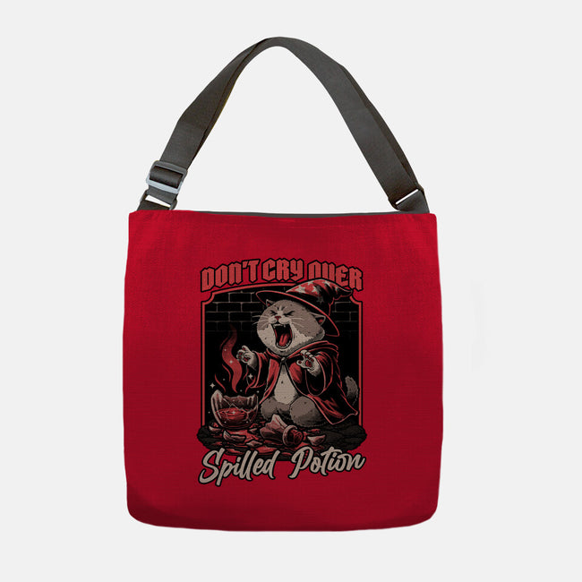 Wizard Cat Potion-None-Adjustable Tote-Bag-Studio Mootant