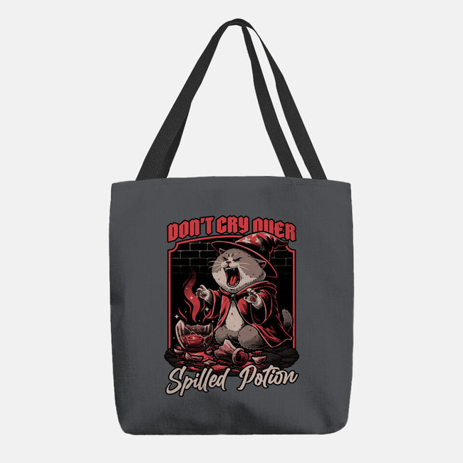 Wizard Cat Potion-None-Basic Tote-Bag-Studio Mootant