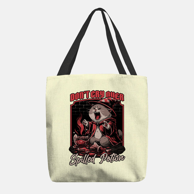 Wizard Cat Potion-None-Basic Tote-Bag-Studio Mootant