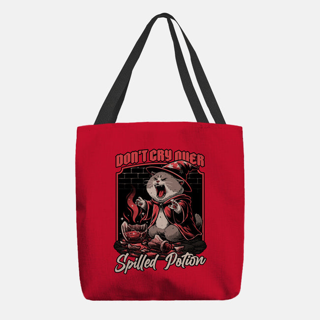 Wizard Cat Potion-None-Basic Tote-Bag-Studio Mootant