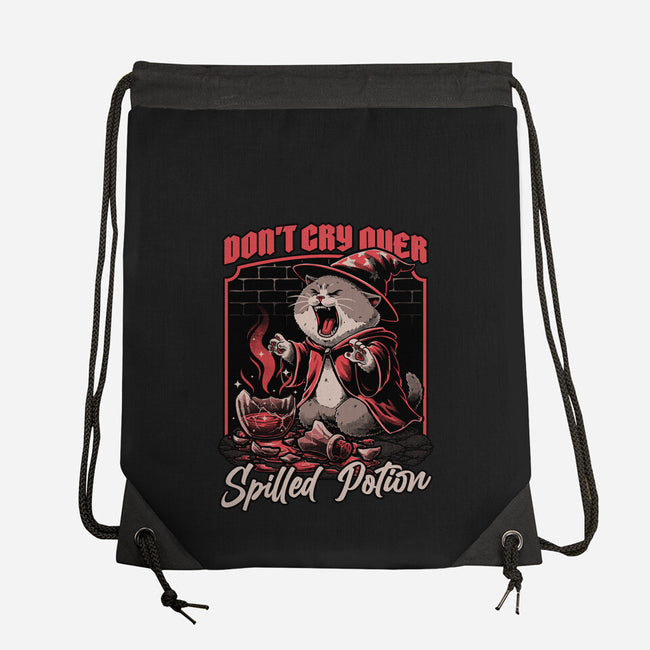 Wizard Cat Potion-None-Drawstring-Bag-Studio Mootant