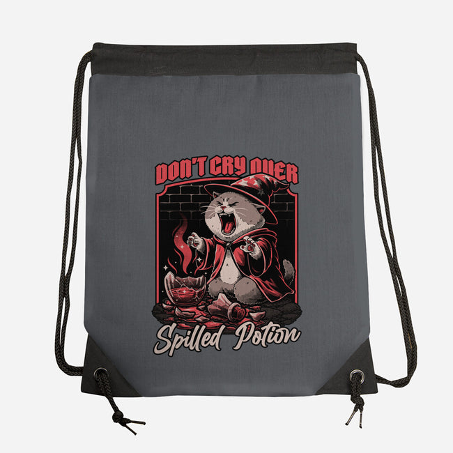 Wizard Cat Potion-None-Drawstring-Bag-Studio Mootant