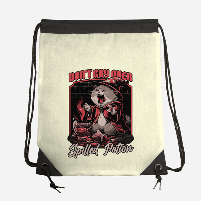 Wizard Cat Potion-None-Drawstring-Bag-Studio Mootant