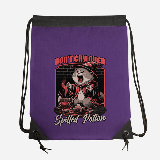 Wizard Cat Potion-None-Drawstring-Bag-Studio Mootant
