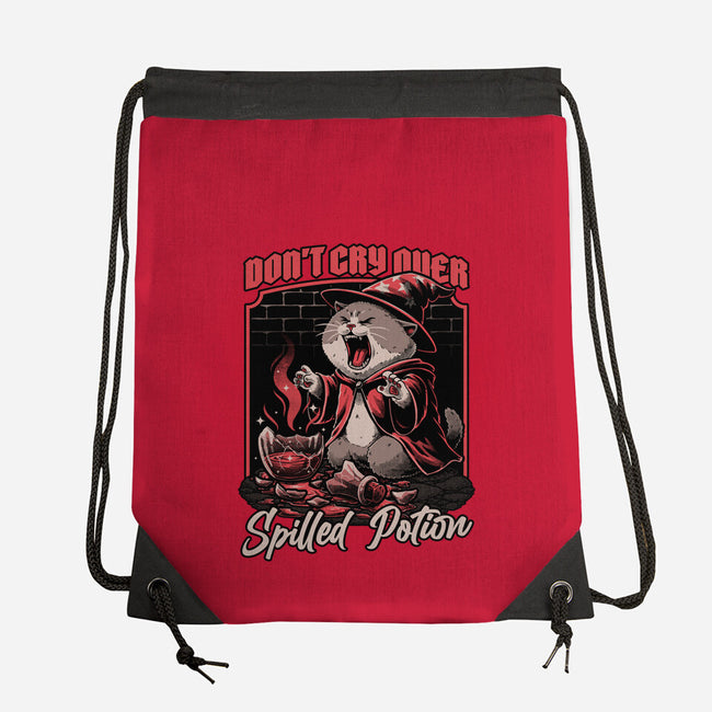 Wizard Cat Potion-None-Drawstring-Bag-Studio Mootant