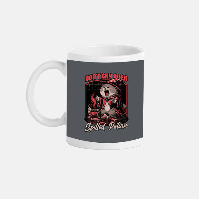 Wizard Cat Potion-None-Mug-Drinkware-Studio Mootant
