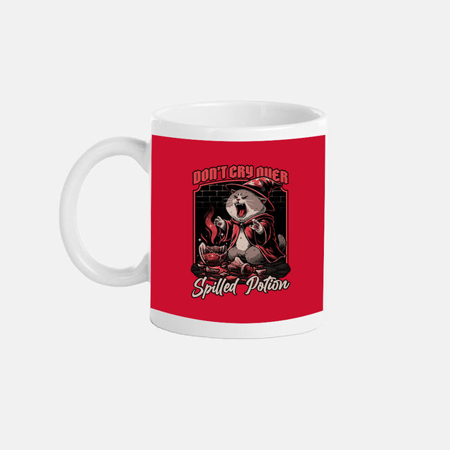 Wizard Cat Potion-None-Mug-Drinkware-Studio Mootant