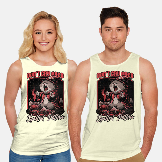 Wizard Cat Potion-Unisex-Basic-Tank-Studio Mootant
