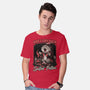 Wizard Cat Potion-Mens-Basic-Tee-Studio Mootant