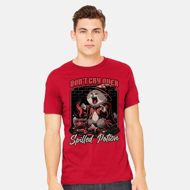 Wizard Cat Potion-Mens-Heavyweight-Tee-Studio Mootant