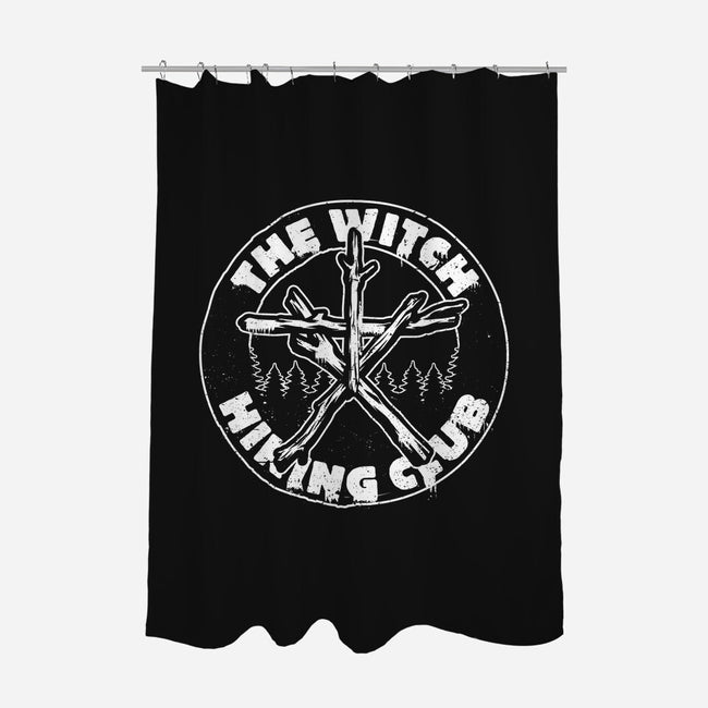 Horror Movie Witch Hiking Club-None-Polyester-Shower Curtain-Studio Mootant