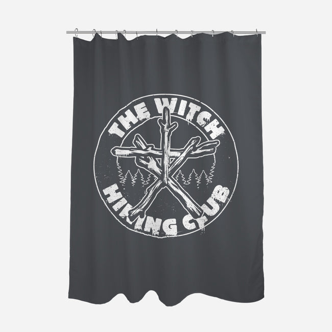 Horror Movie Witch Hiking Club-None-Polyester-Shower Curtain-Studio Mootant
