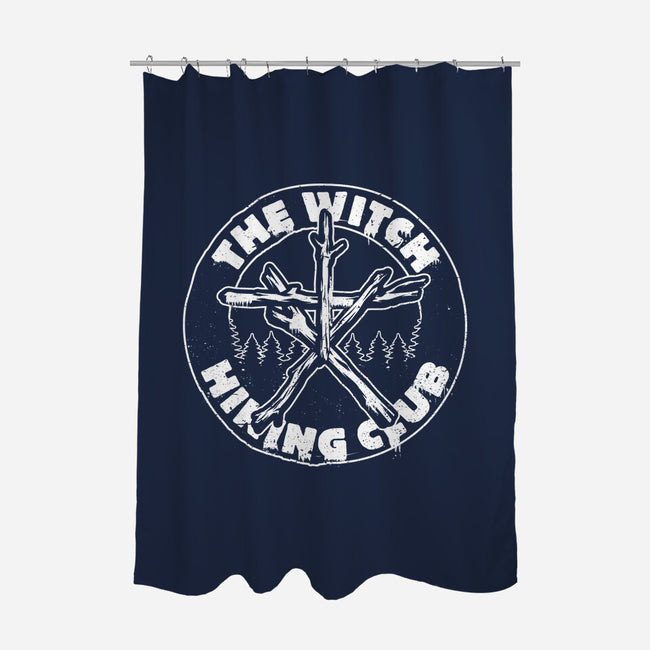 Horror Movie Witch Hiking Club-None-Polyester-Shower Curtain-Studio Mootant