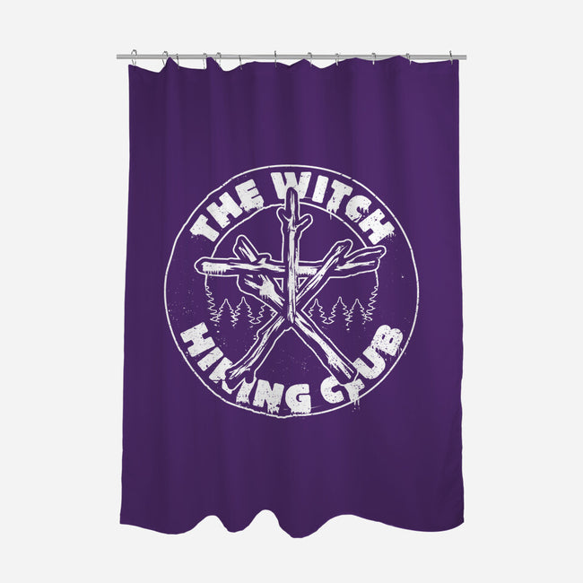 Horror Movie Witch Hiking Club-None-Polyester-Shower Curtain-Studio Mootant