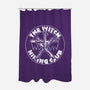 Horror Movie Witch Hiking Club-None-Polyester-Shower Curtain-Studio Mootant