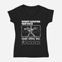 Worst Camping Trip Ever-Womens-V-Neck-Tee-Studio Mootant