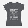 Worst Camping Trip Ever-Womens-V-Neck-Tee-Studio Mootant