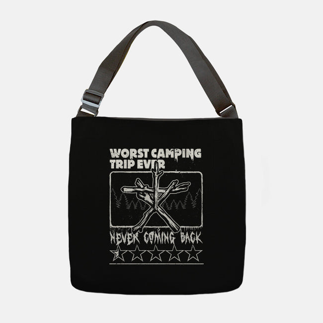 Worst Camping Trip Ever-None-Adjustable Tote-Bag-Studio Mootant