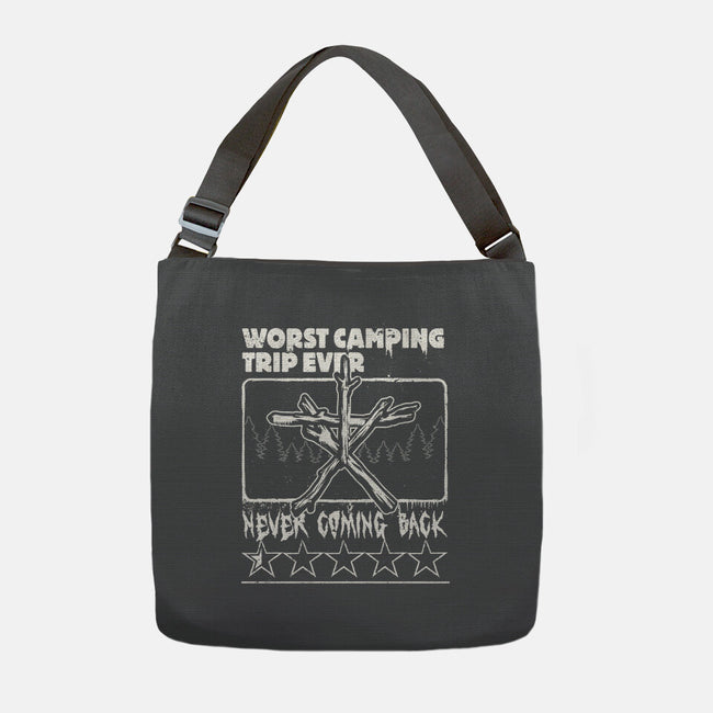 Worst Camping Trip Ever-None-Adjustable Tote-Bag-Studio Mootant