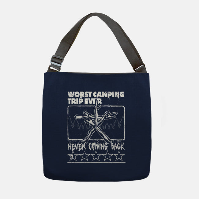 Worst Camping Trip Ever-None-Adjustable Tote-Bag-Studio Mootant
