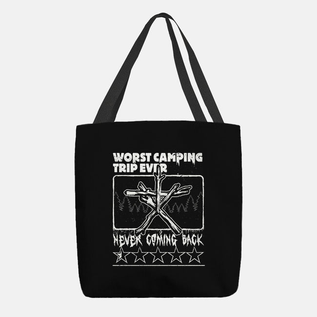 Worst Camping Trip Ever-None-Basic Tote-Bag-Studio Mootant