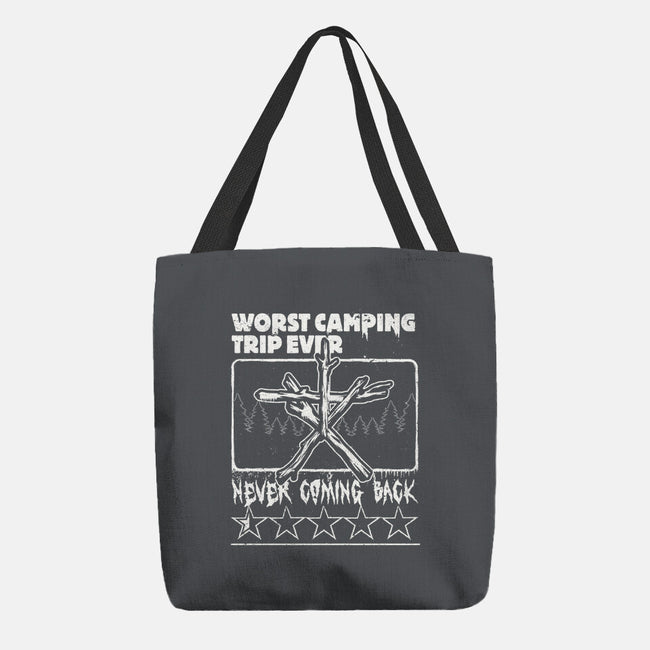Worst Camping Trip Ever-None-Basic Tote-Bag-Studio Mootant
