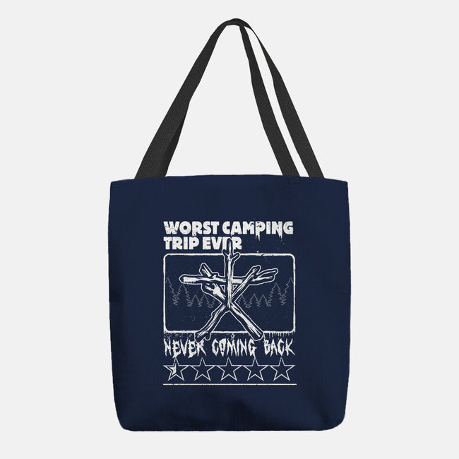 Worst Camping Trip Ever-None-Basic Tote-Bag-Studio Mootant
