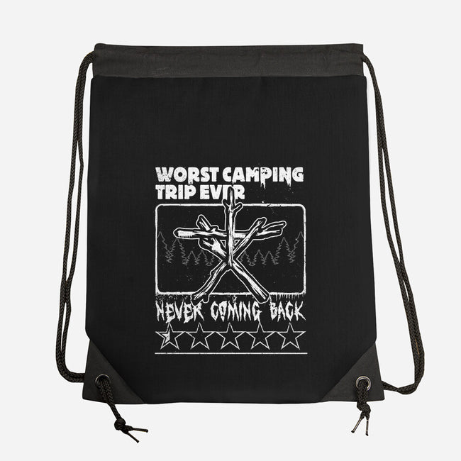 Worst Camping Trip Ever-None-Drawstring-Bag-Studio Mootant