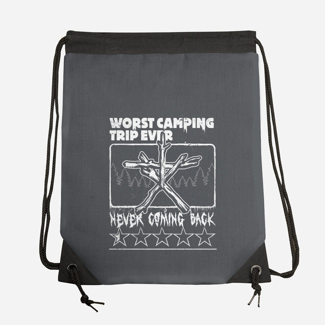 Worst Camping Trip Ever-None-Drawstring-Bag-Studio Mootant