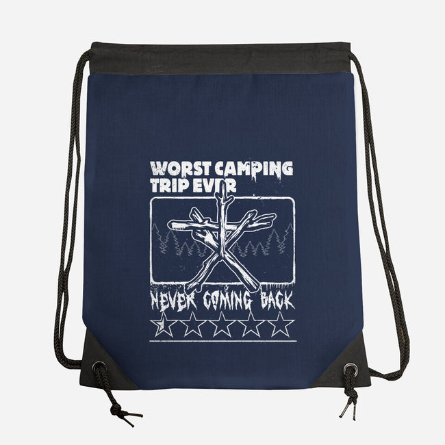 Worst Camping Trip Ever-None-Drawstring-Bag-Studio Mootant