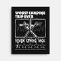 Worst Camping Trip Ever-None-Stretched-Canvas-Studio Mootant