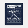 Worst Camping Trip Ever-None-Stretched-Canvas-Studio Mootant
