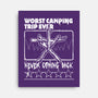 Worst Camping Trip Ever-None-Stretched-Canvas-Studio Mootant