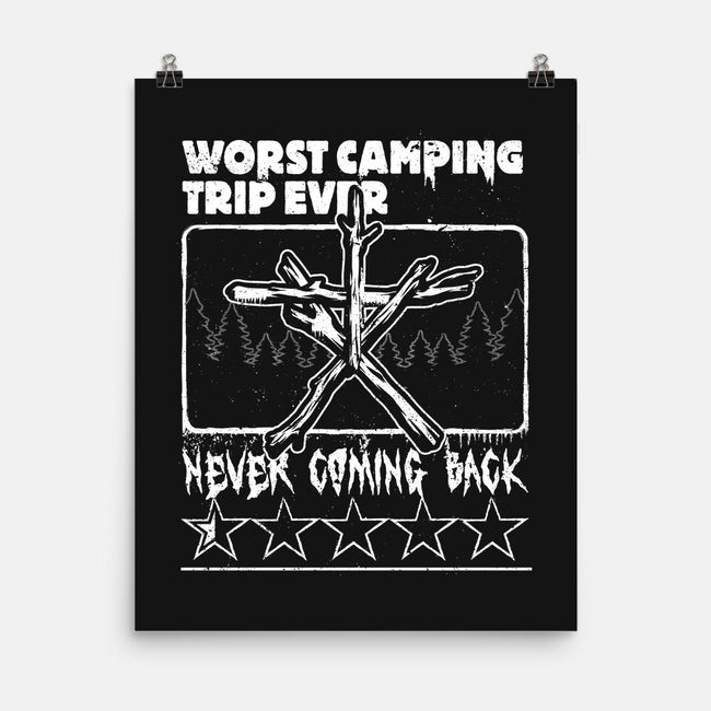 Worst Camping Trip Ever-None-Matte-Poster-Studio Mootant