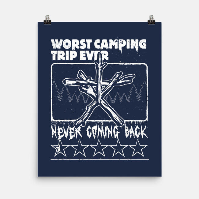 Worst Camping Trip Ever-None-Matte-Poster-Studio Mootant