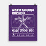 Worst Camping Trip Ever-None-Matte-Poster-Studio Mootant
