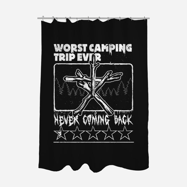 Worst Camping Trip Ever-None-Polyester-Shower Curtain-Studio Mootant
