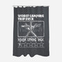 Worst Camping Trip Ever-None-Polyester-Shower Curtain-Studio Mootant
